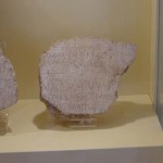 Carsulae Museum - Ancient graffity