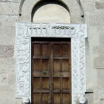 San Nicolò Original portal is exhibited at the Metropolitan Museum NY